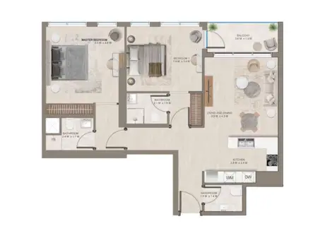 2 Bedroom